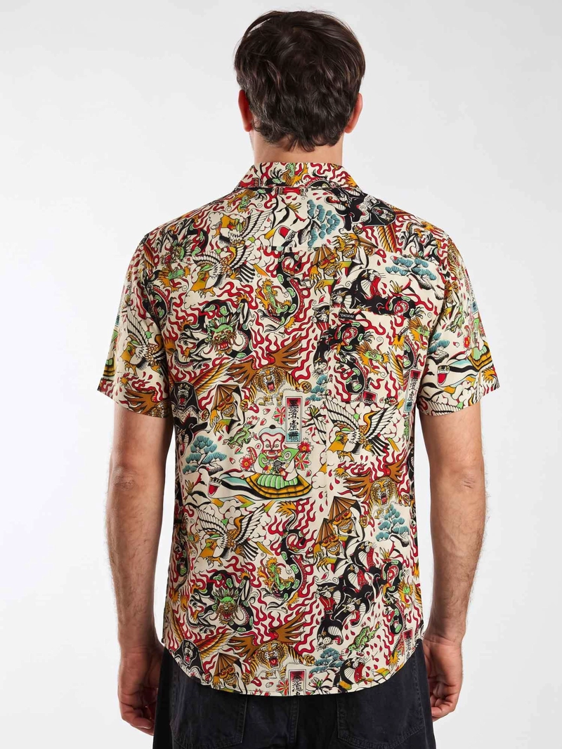 CAMISA MC PRIME MULTICOLOR HOMBRE VOLCOM - 2