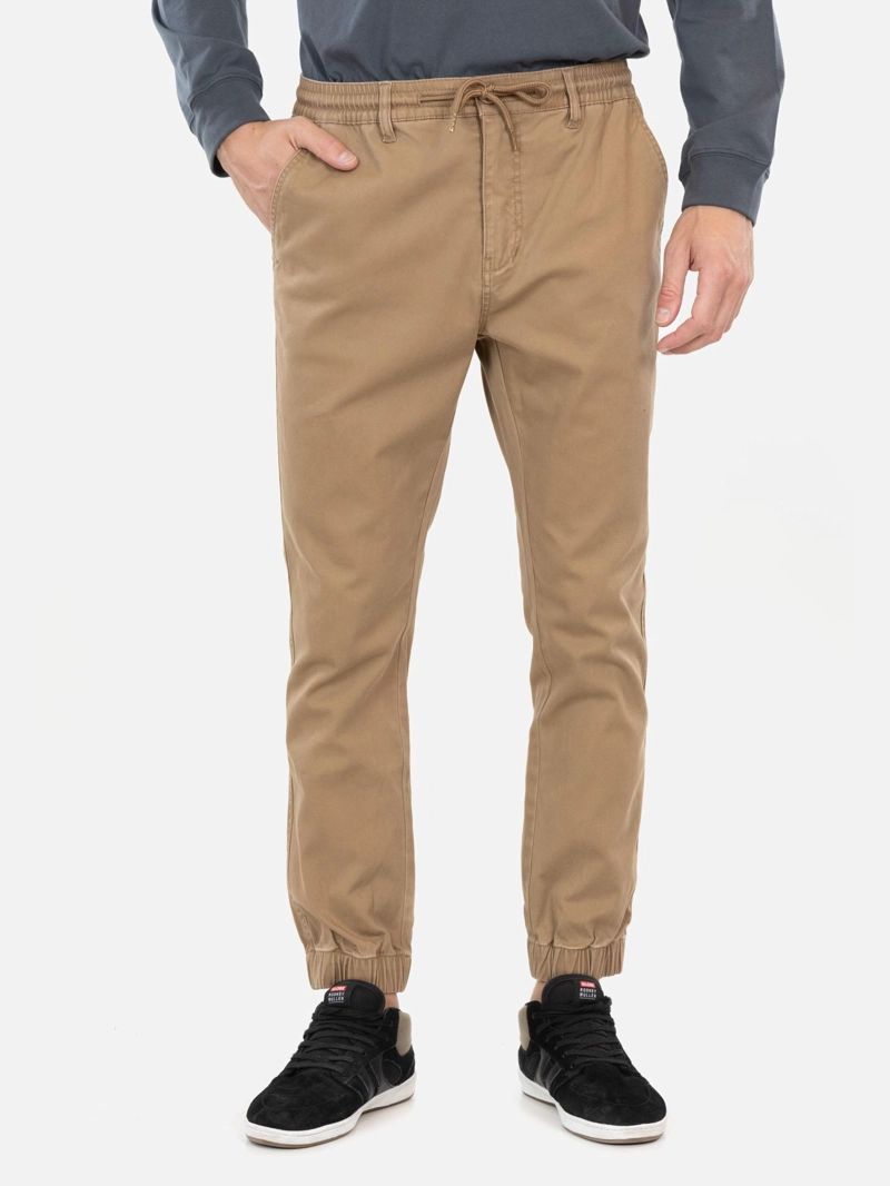 PANTALON CLASH KHAKI HOMBRE RUSTY - 1