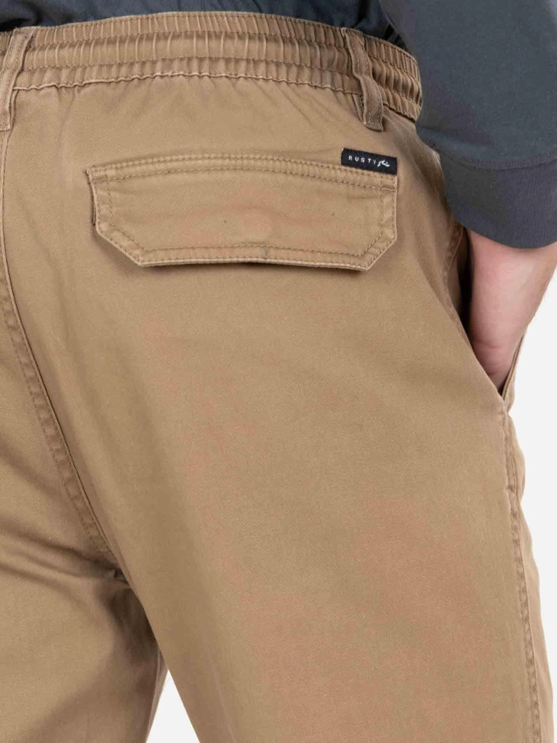 PANTALON CLASH KHAKI HOMBRE RUSTY - 3