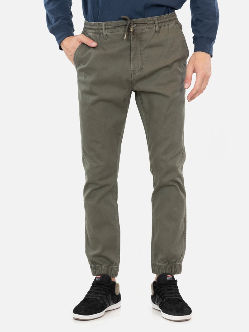 PANTALON CLASH VERDE HOMBRE RUSTY - 1