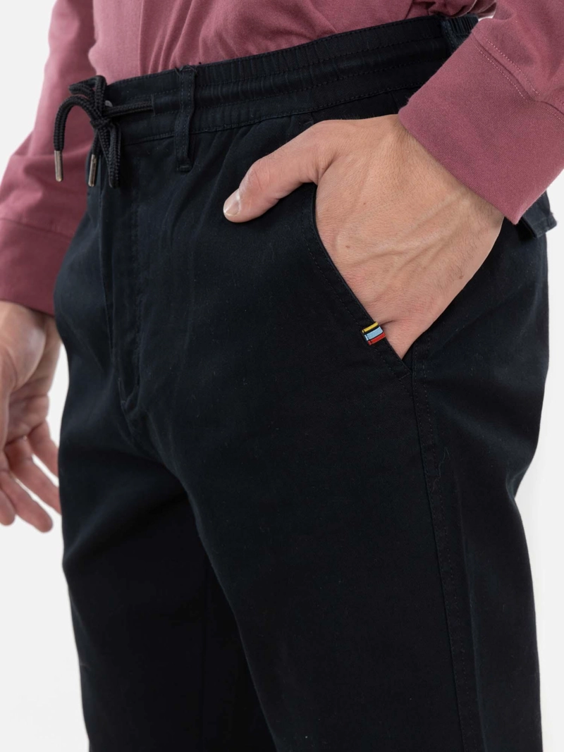 PANTALON CLASH NEGRO HOMBRE RUSTY - 3