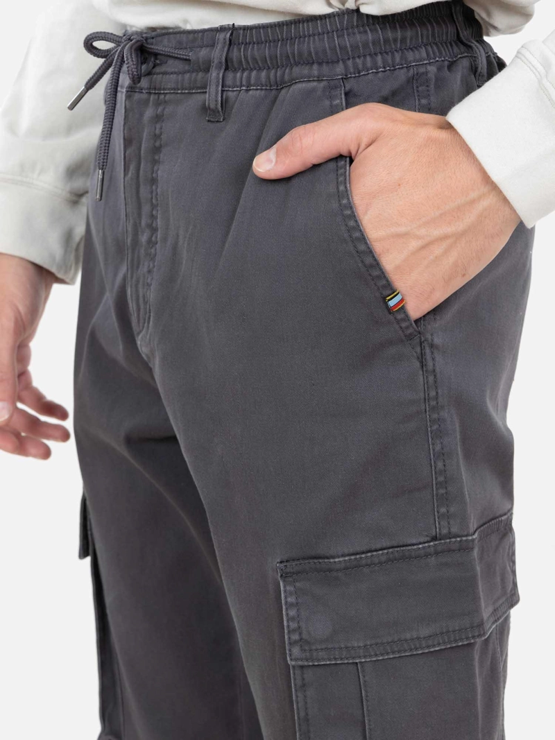 PANTALON REBEL GRIS HOMBRE RUSTY - 3