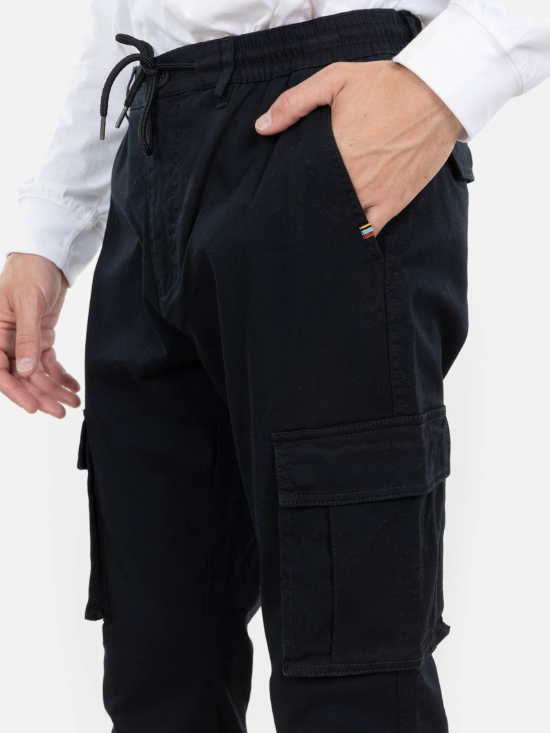 PANTALON REBEL NEGRO HOMBRE RUSTY - 3