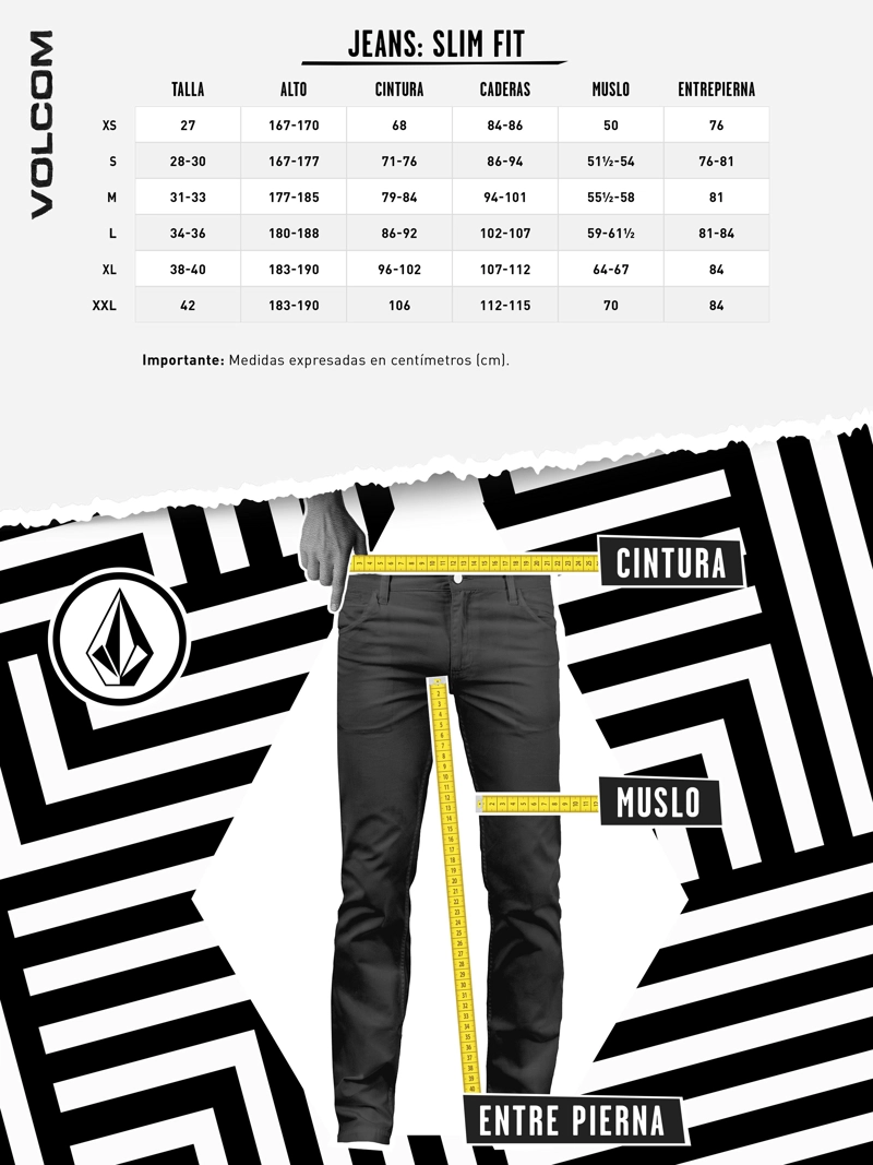 PANTALON SPARK CELESTE HOMBRE VOLCOM - 5