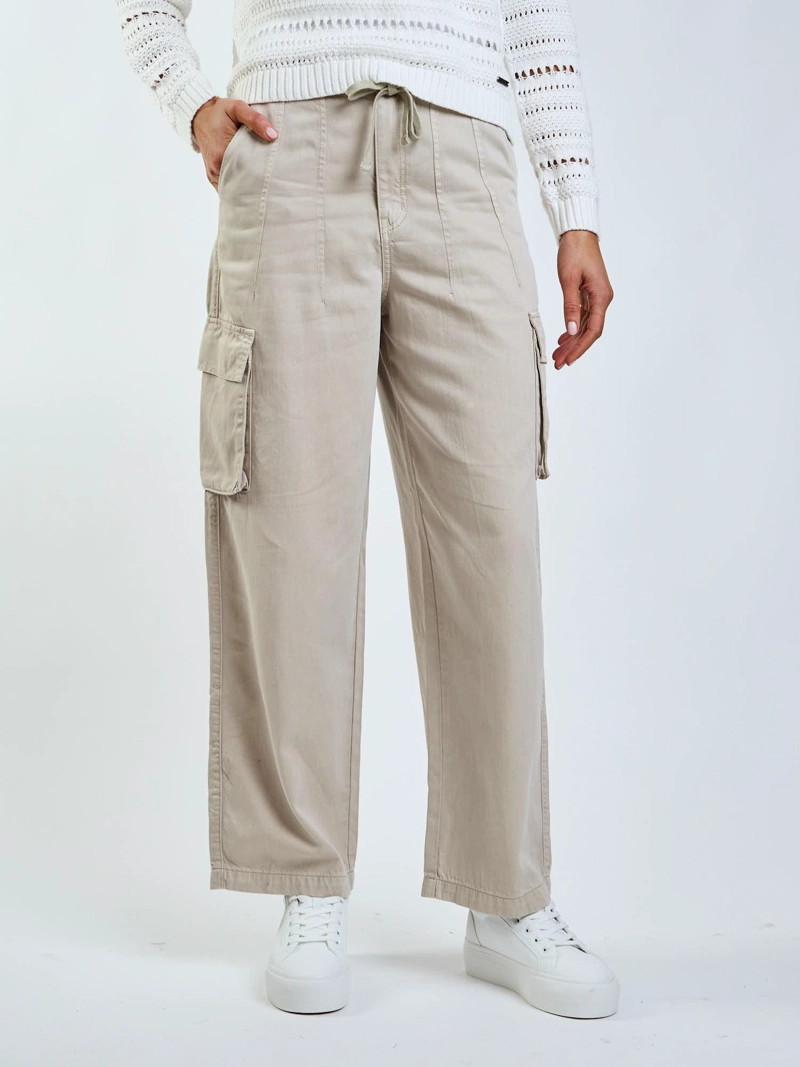 PANTALON SPLASH BEIGE MUJER MAUI AND SONS - 1