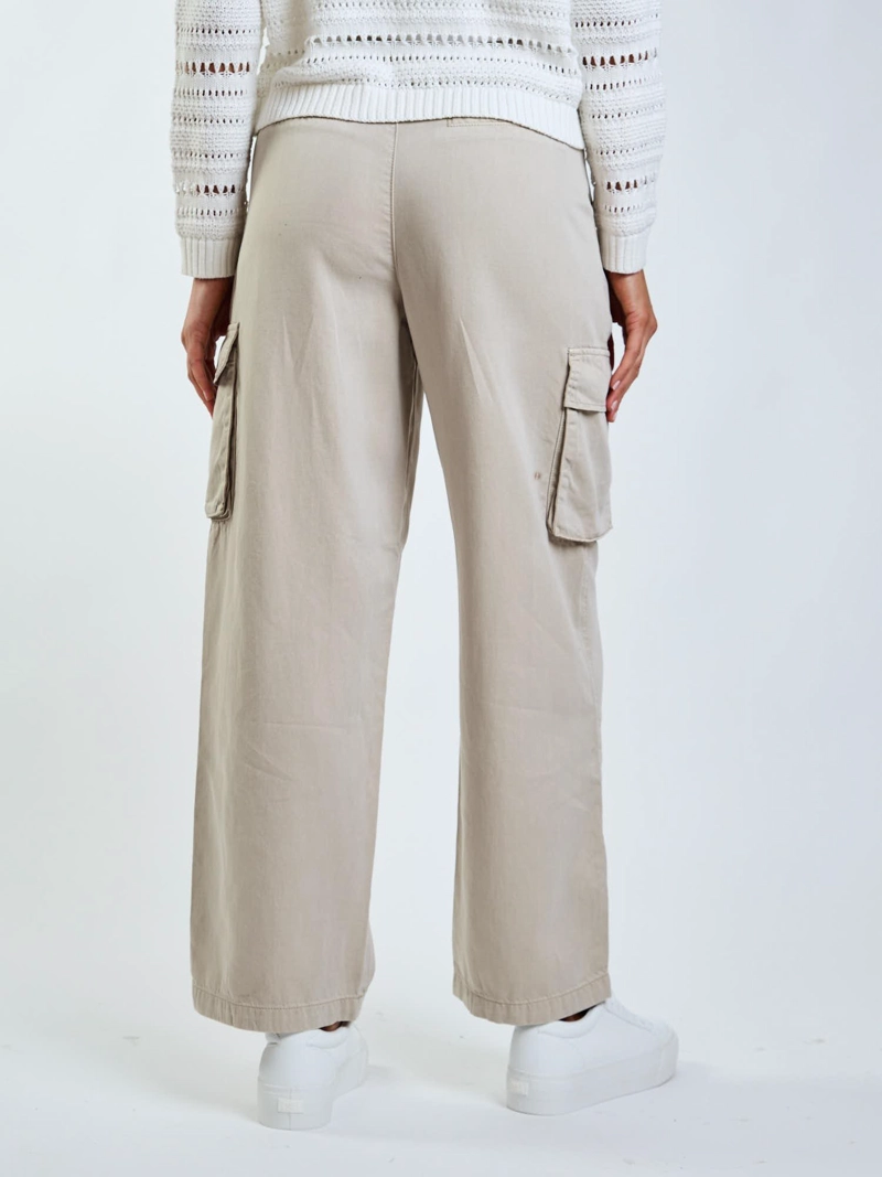 PANTALON SPLASH BEIGE MUJER MAUI AND SONS - 3