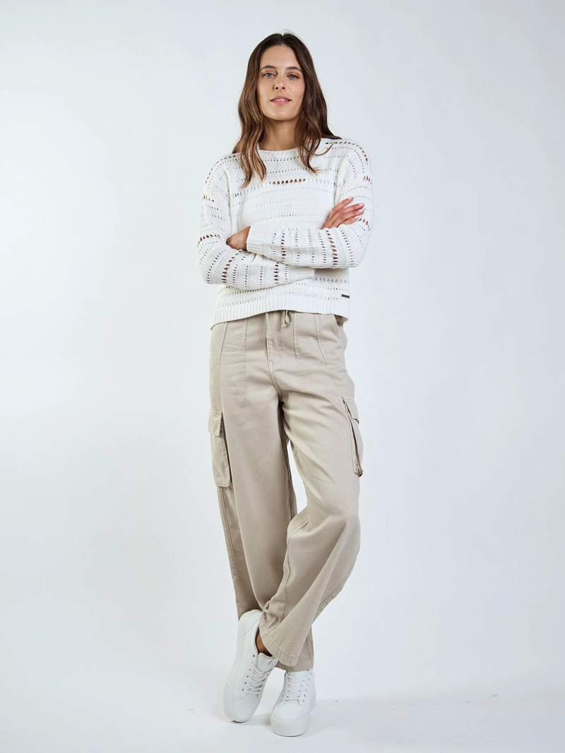 PANTALON SPLASH BEIGE MUJER MAUI AND SONS - 7