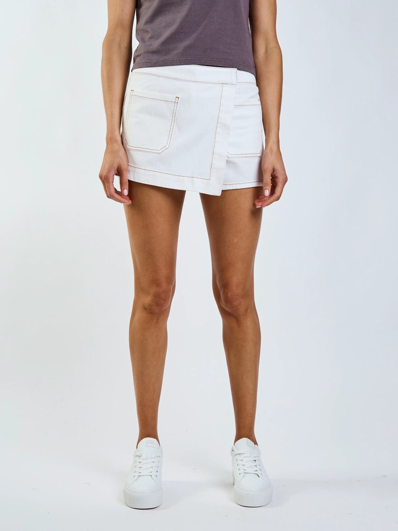 FALDA SHORT KONA BLANCO MUJER MAUI AND SONS - 1