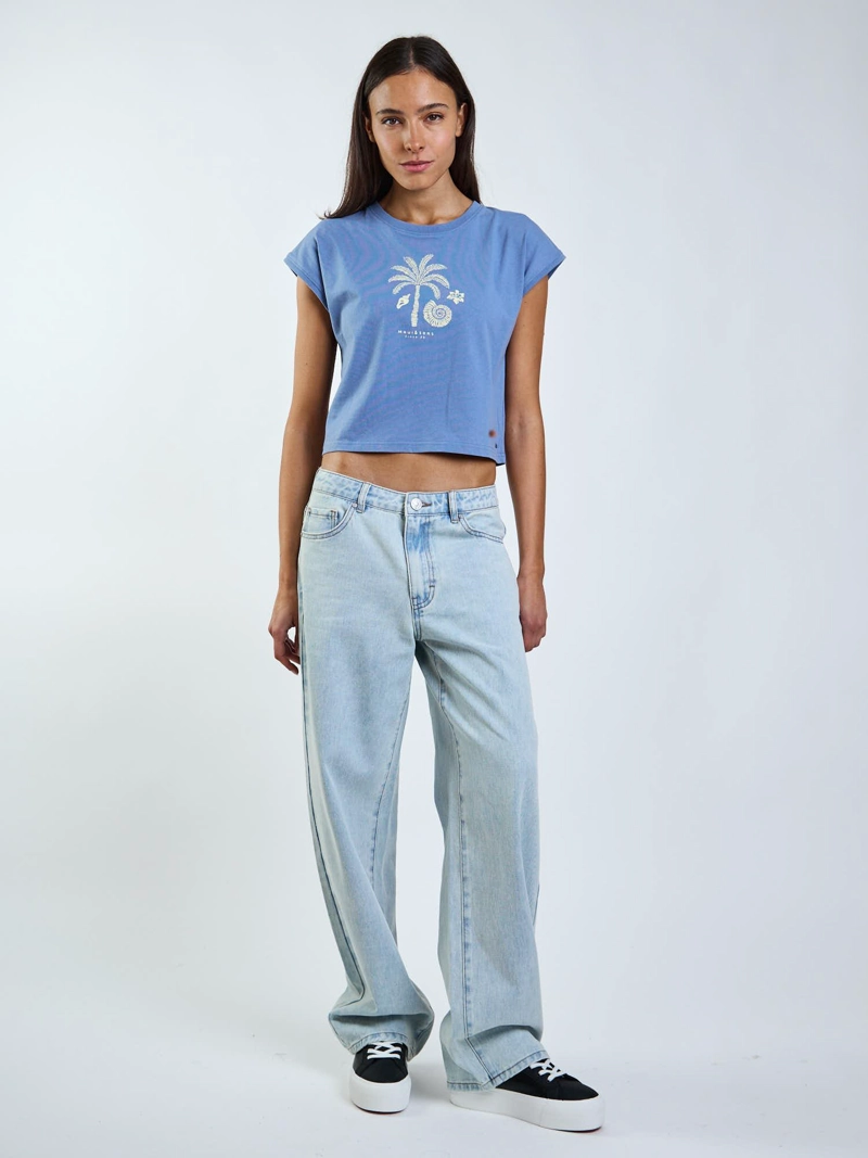 JEANS BANZAI CELESTE MUJER MAUI AND SONS - 7