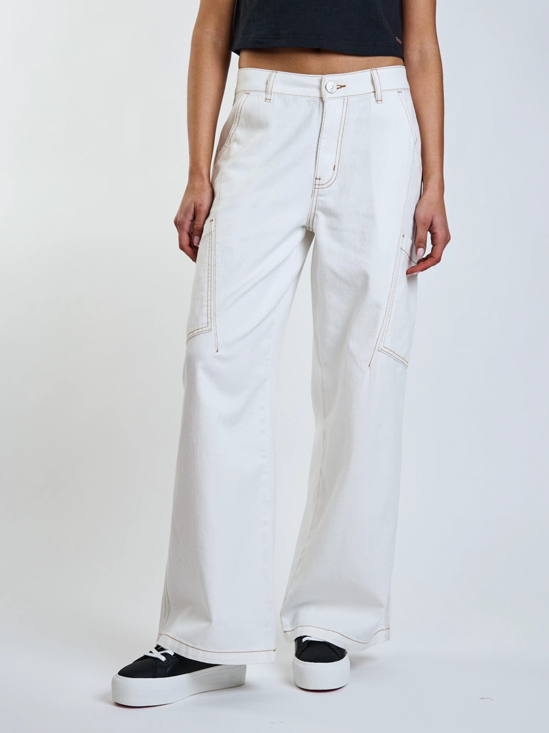 PANTALON FUNKY BLANCO MUJER MAUI AND SONS - 1