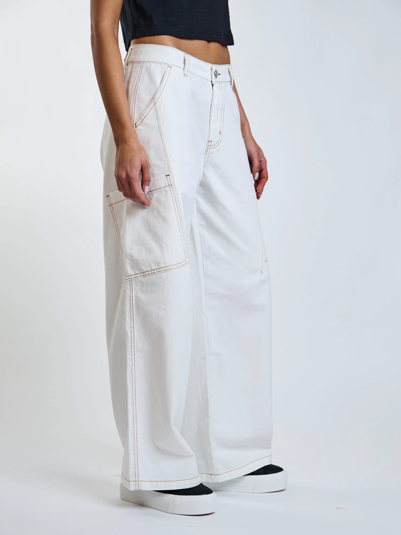 PANTALON FUNKY BLANCO MUJER MAUI AND SONS - 2