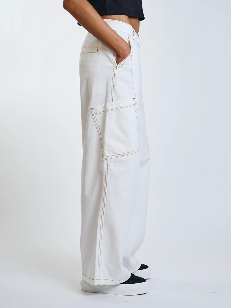 PANTALON FUNKY BLANCO MUJER MAUI AND SONS - 3