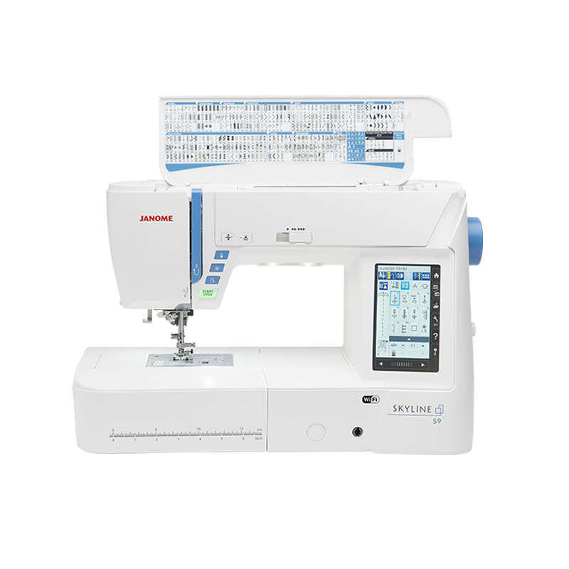 MAQUINA DE COSER Y BORDAR SKYLINE S9 - 1
