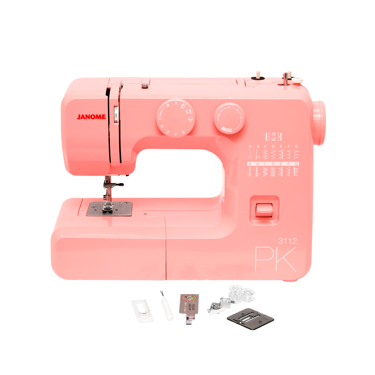 MAQUINA DE COSER JANOME 3112PK - 3