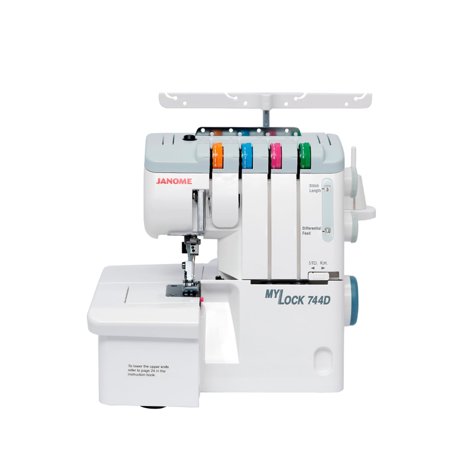 MAQUINA OVERLOCK JANOME 744D - 1