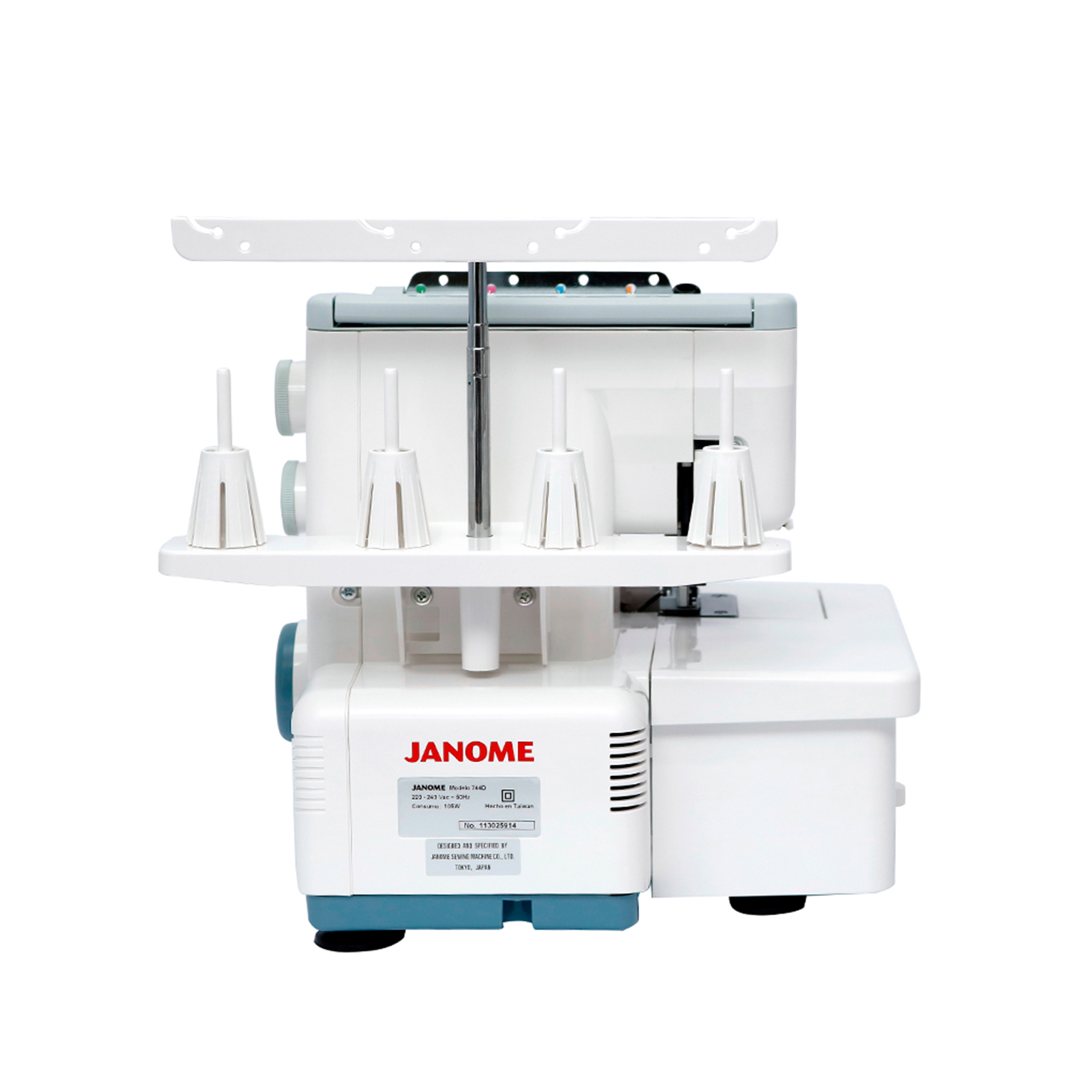 MAQUINA OVERLOCK JANOME 744D - 2