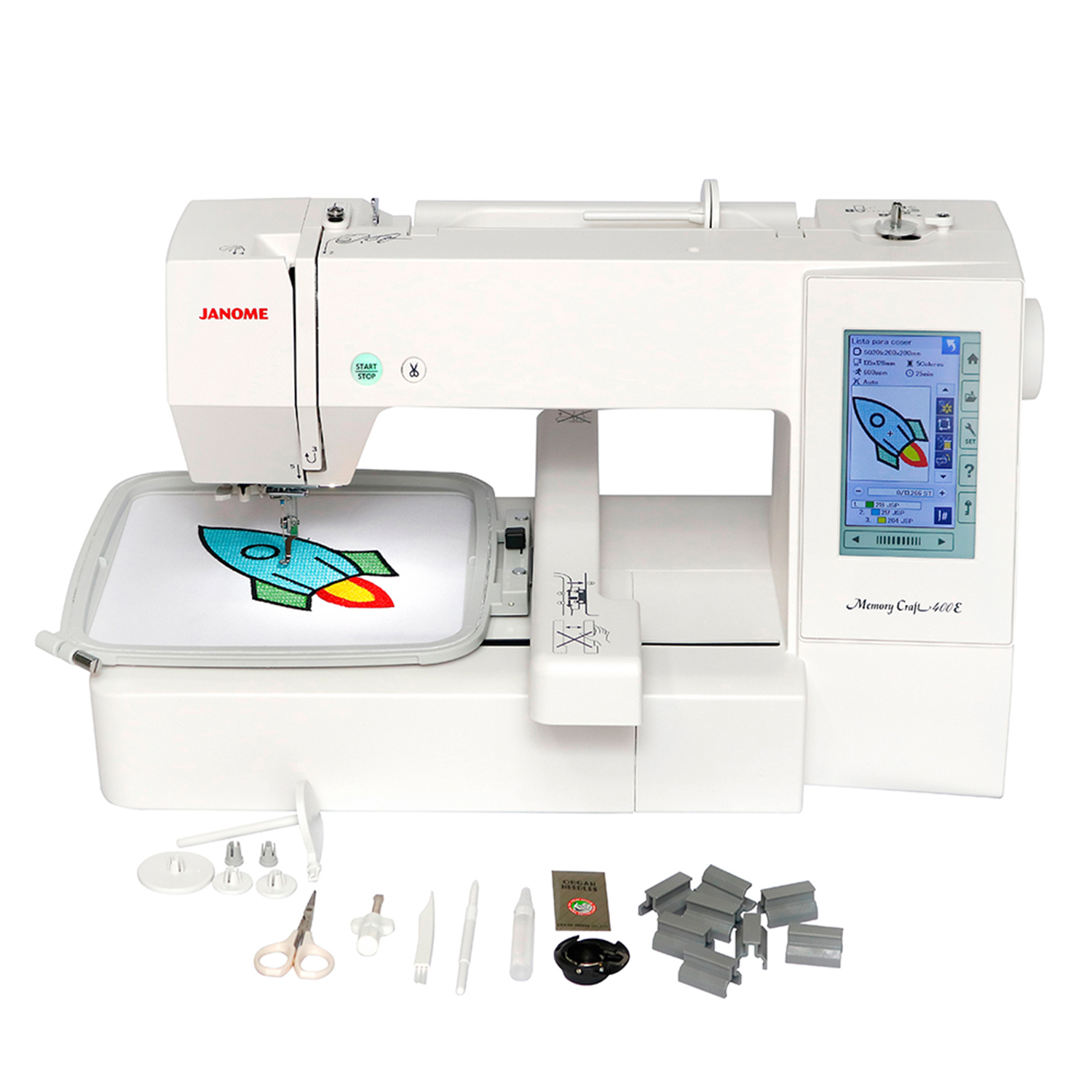MAQUINA BORDADORA JANOME MC400E - 3