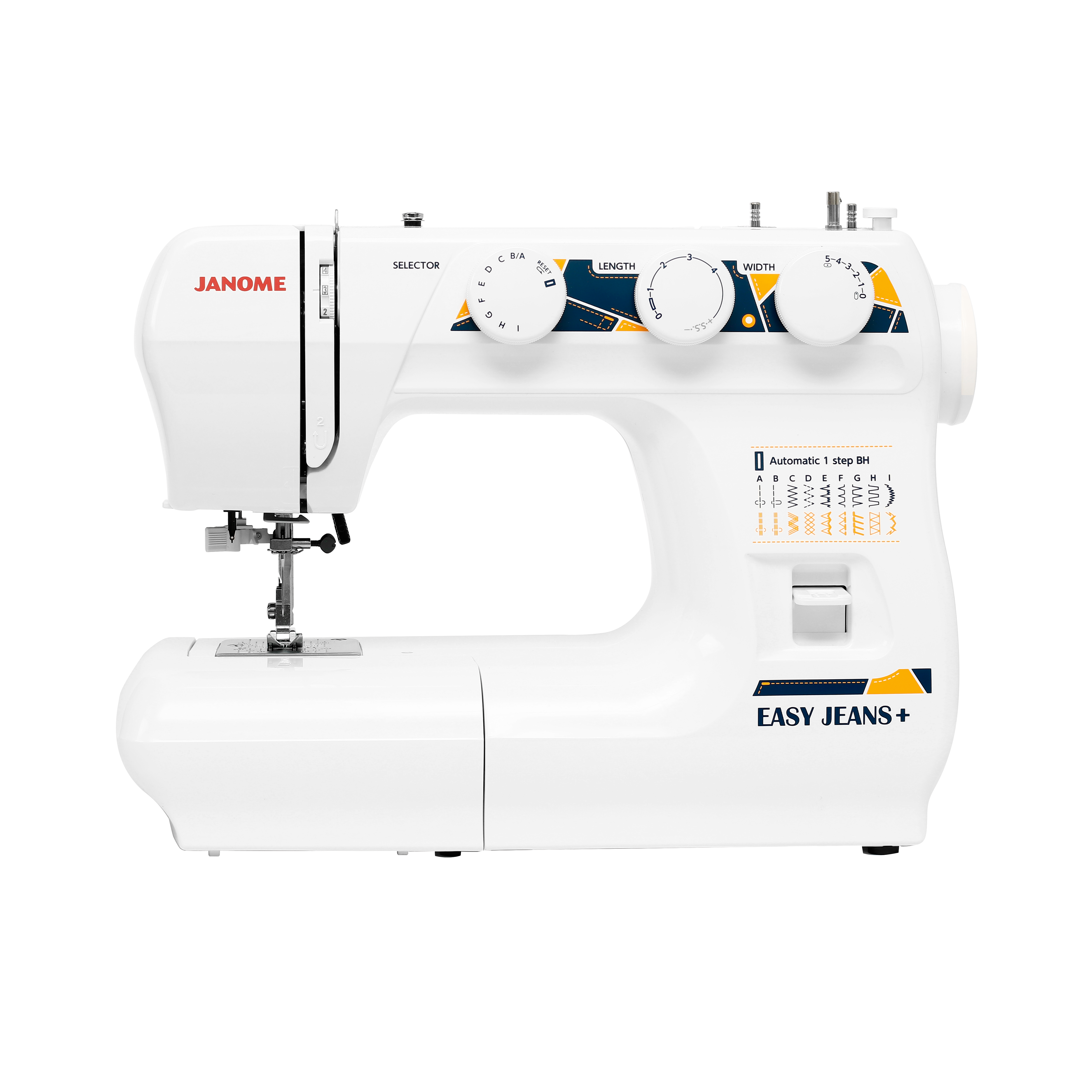 MAQUINA DE COSER JANOME EASY JEANS + - 1