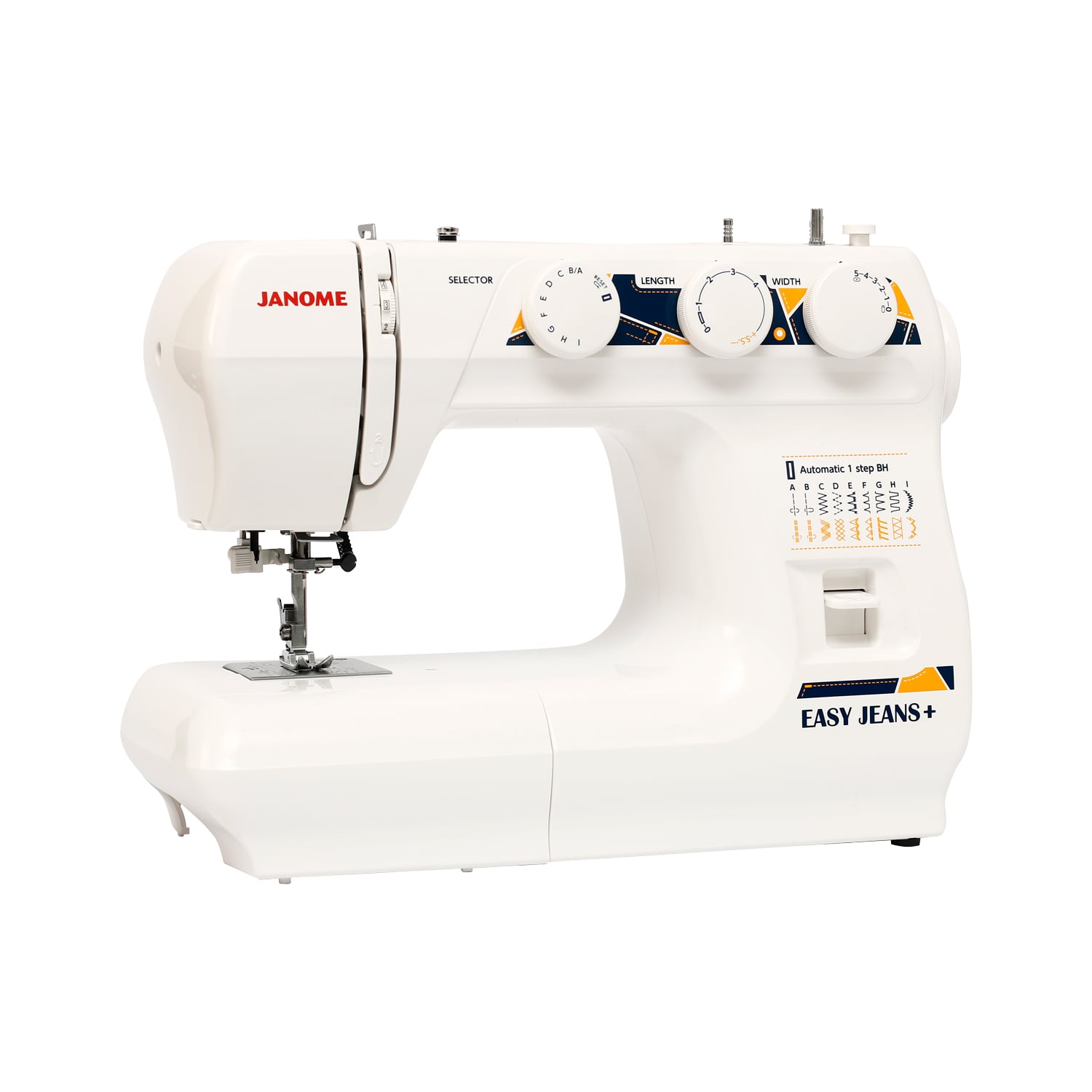 MAQUINA DE COSER JANOME EASY JEANS + - 3