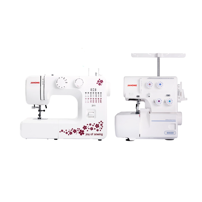 PACK MAQUINA DE COSER 311 + OVERLOCK MYLOCK 8002D - 1