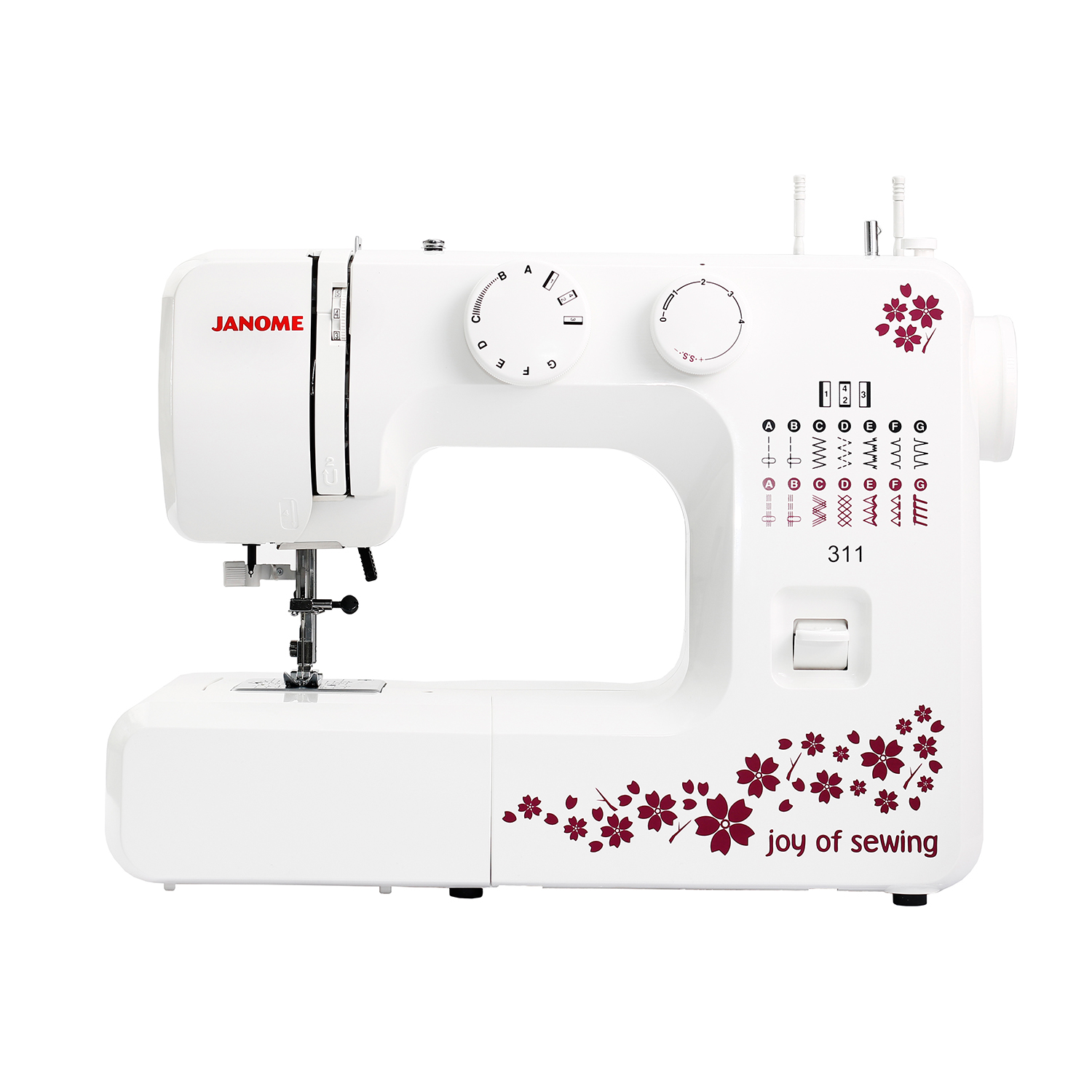 PACK MAQUINA DE COSER 311 + OVERLOCK MYLOCK 8002D - 2