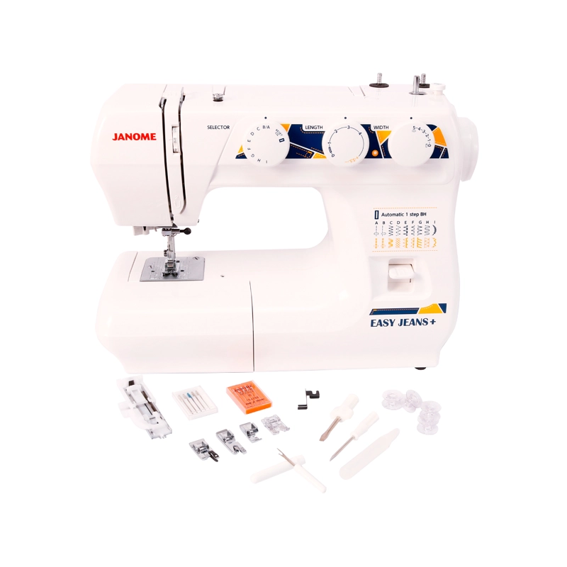 PACK MAQUINA DE COSER EASY JEANS + - OVERLOCK MYLOCK 8002D - 4