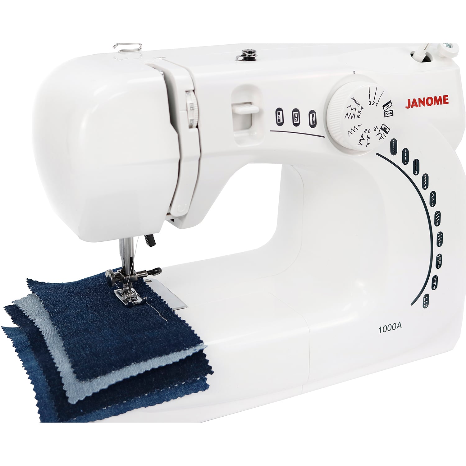 PACK MAQUINA DE COSER 1000A + OVERLOCK MYLOCK 8002D - 3