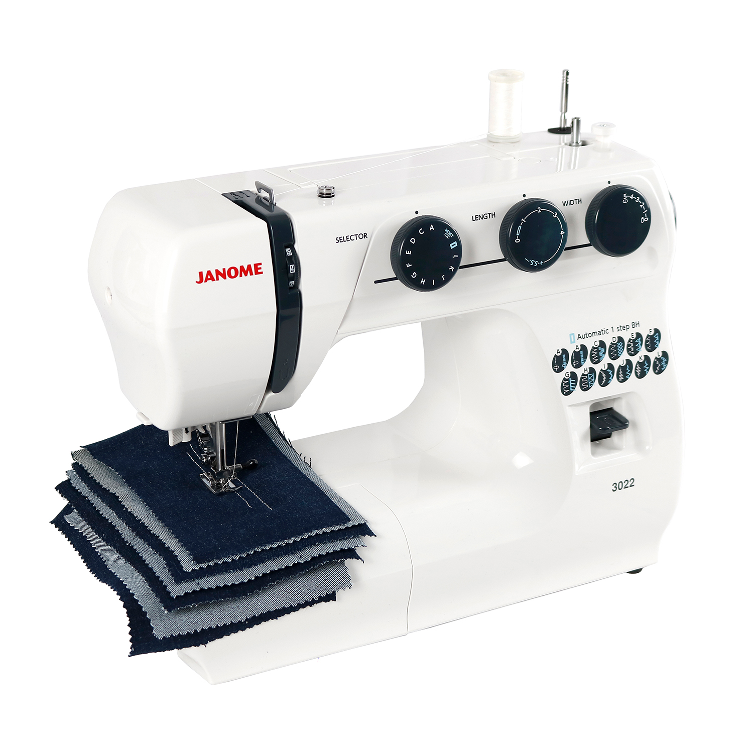 PACK MAQUINA DE COSER 3022 + OVERLOCK MYLOCK 8002D - 3