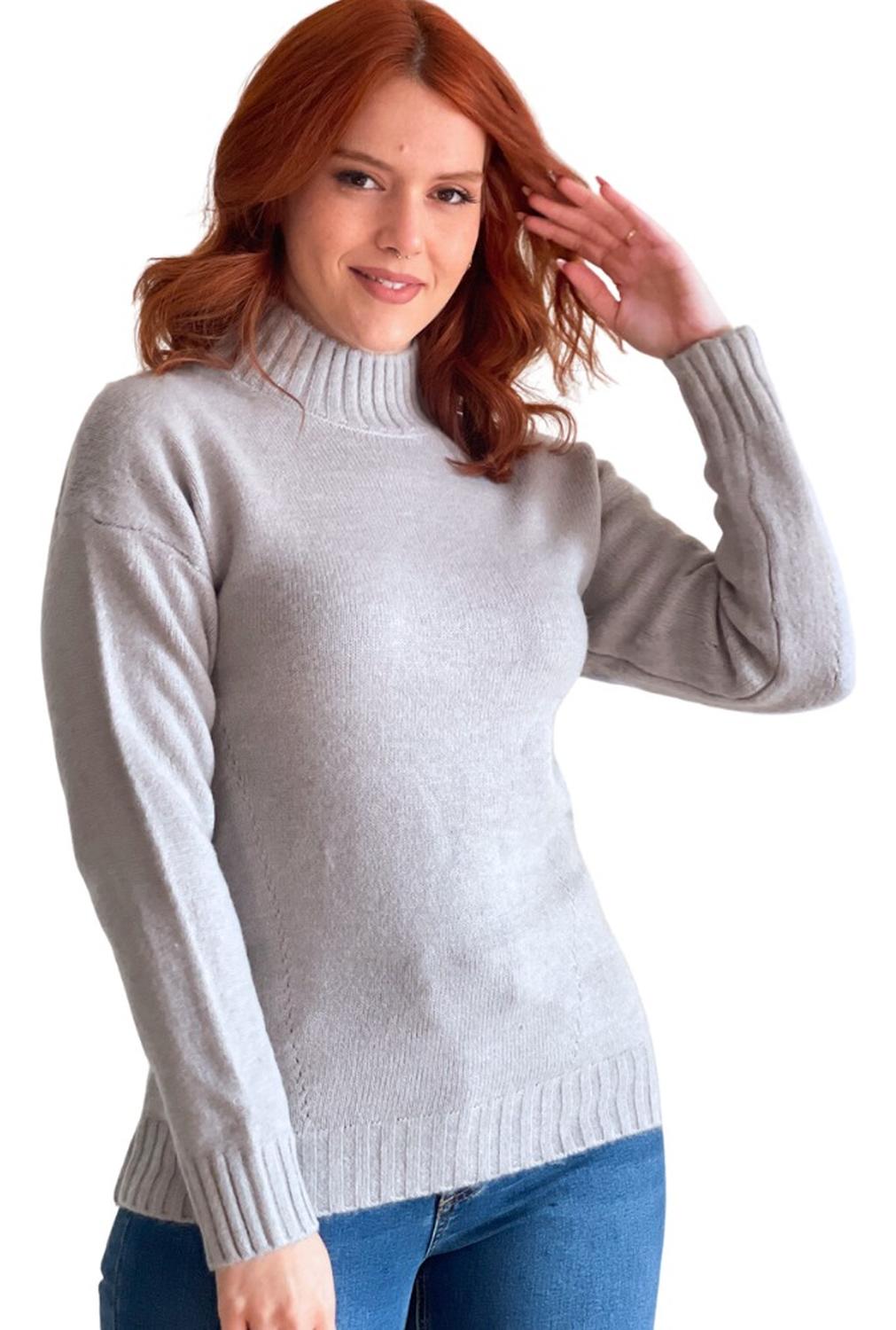 SWEATER MUJER COLORES DISEÑO MARA - 1