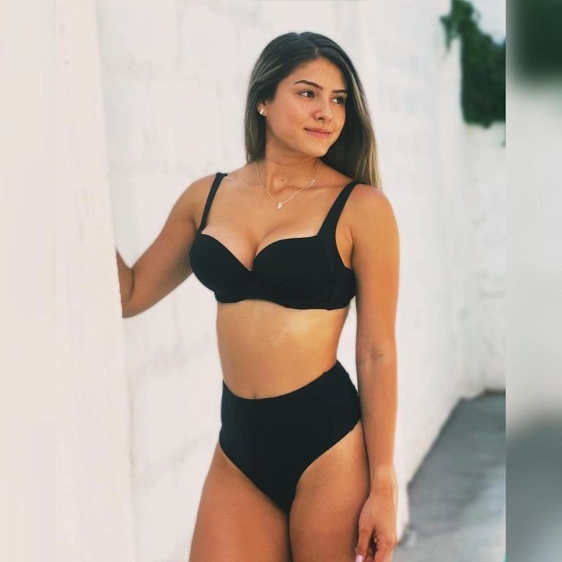 PARTE DE ABAJO CULOTTE TIRO ALTO SIN COSTURA NEGRO - 5