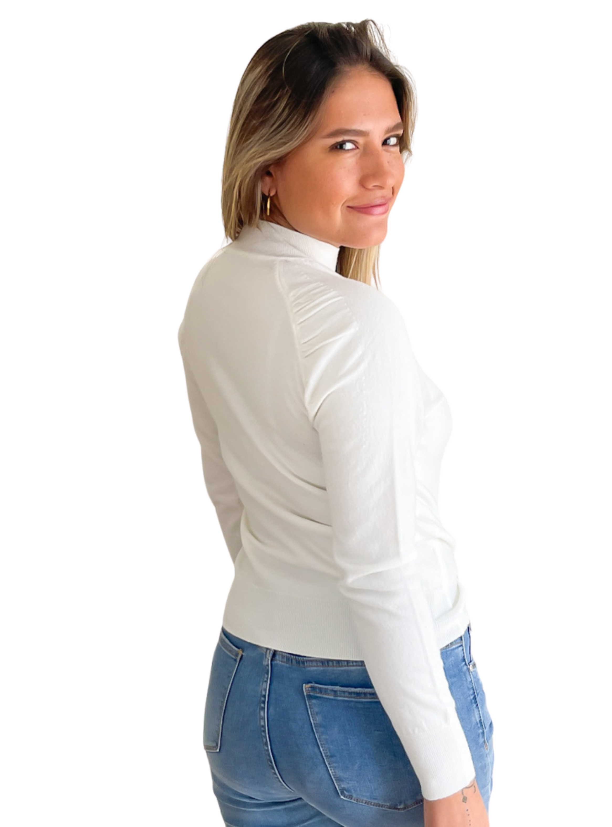 SWEATER CUELLO MEDIO MELISA COLORES - 3