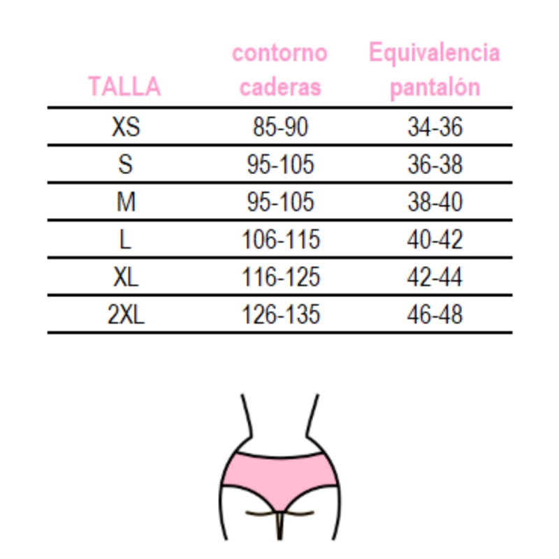 TANGA TRAJE DE BAÑO CULOTTE TIRO MEDIO SIN COSTURAS NEGRO COLALESS - 3