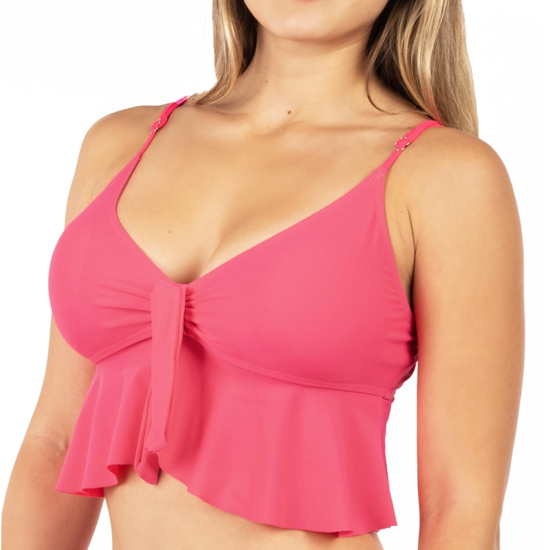 TRAJE DE BAÑO MUJER HIPSY RUFFLE PARTE DE ARRIBA TOP DISEÑO VUELOS - 2