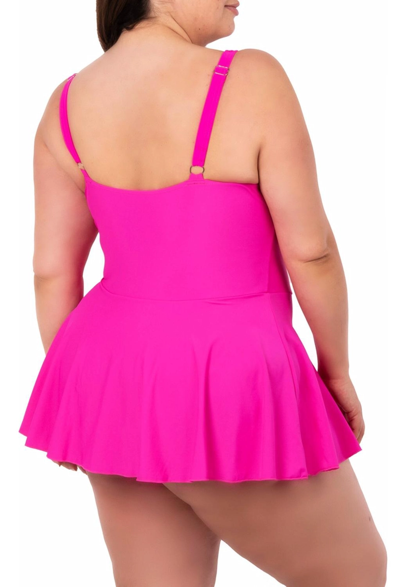 TRAJE DE BAÑO VESTIDO NEGRO - 2