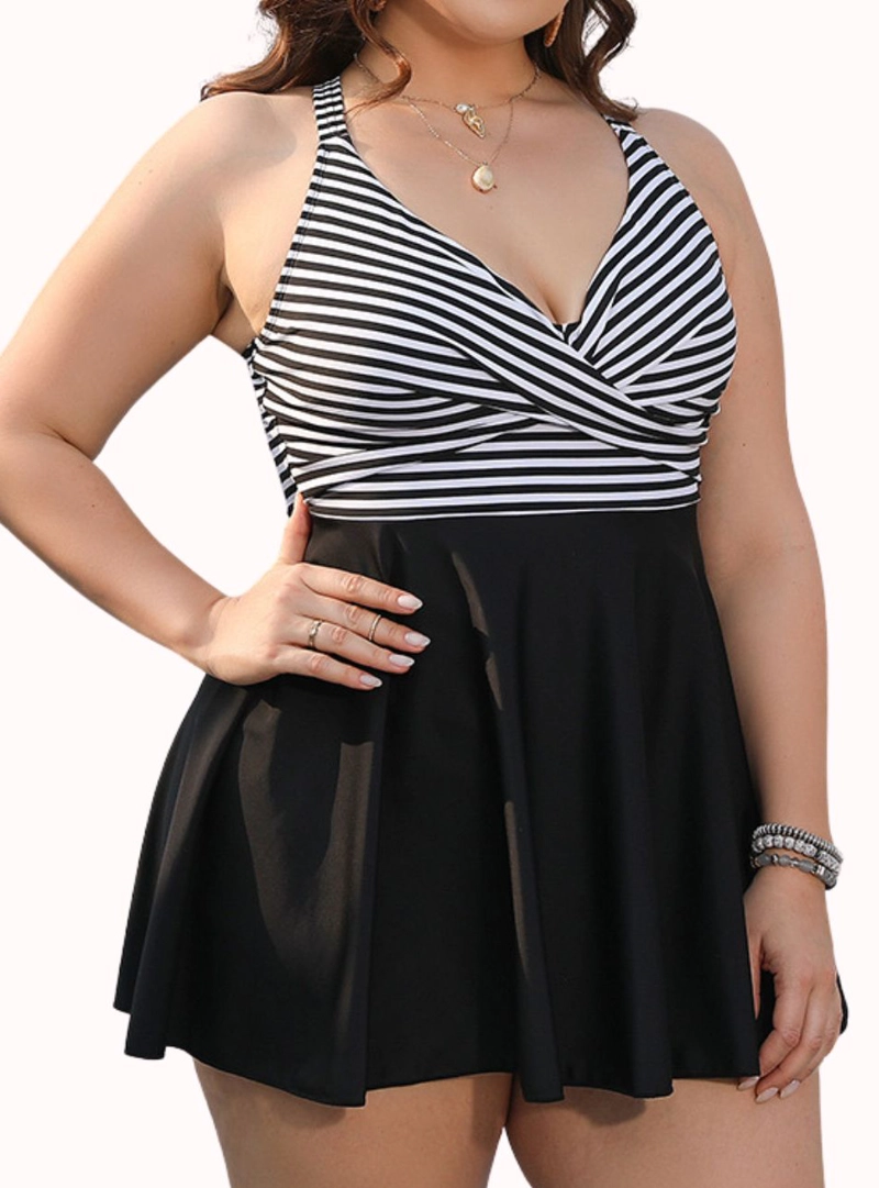 TANKINI SHORT VESTIDO LINEAS LORDE - 2