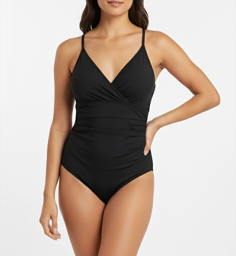 TRAJE DE BAÑO MUJER HIPSY BASIC ESCOTE V VARIEDAD ESTAMPADOS - 4