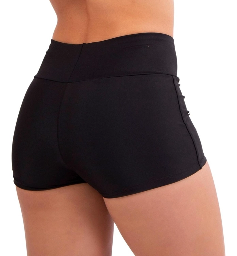 BIKINI MUJER HIPSY SHORT PARTE DE ABAJO TIRO ALTO PRETINA - 3