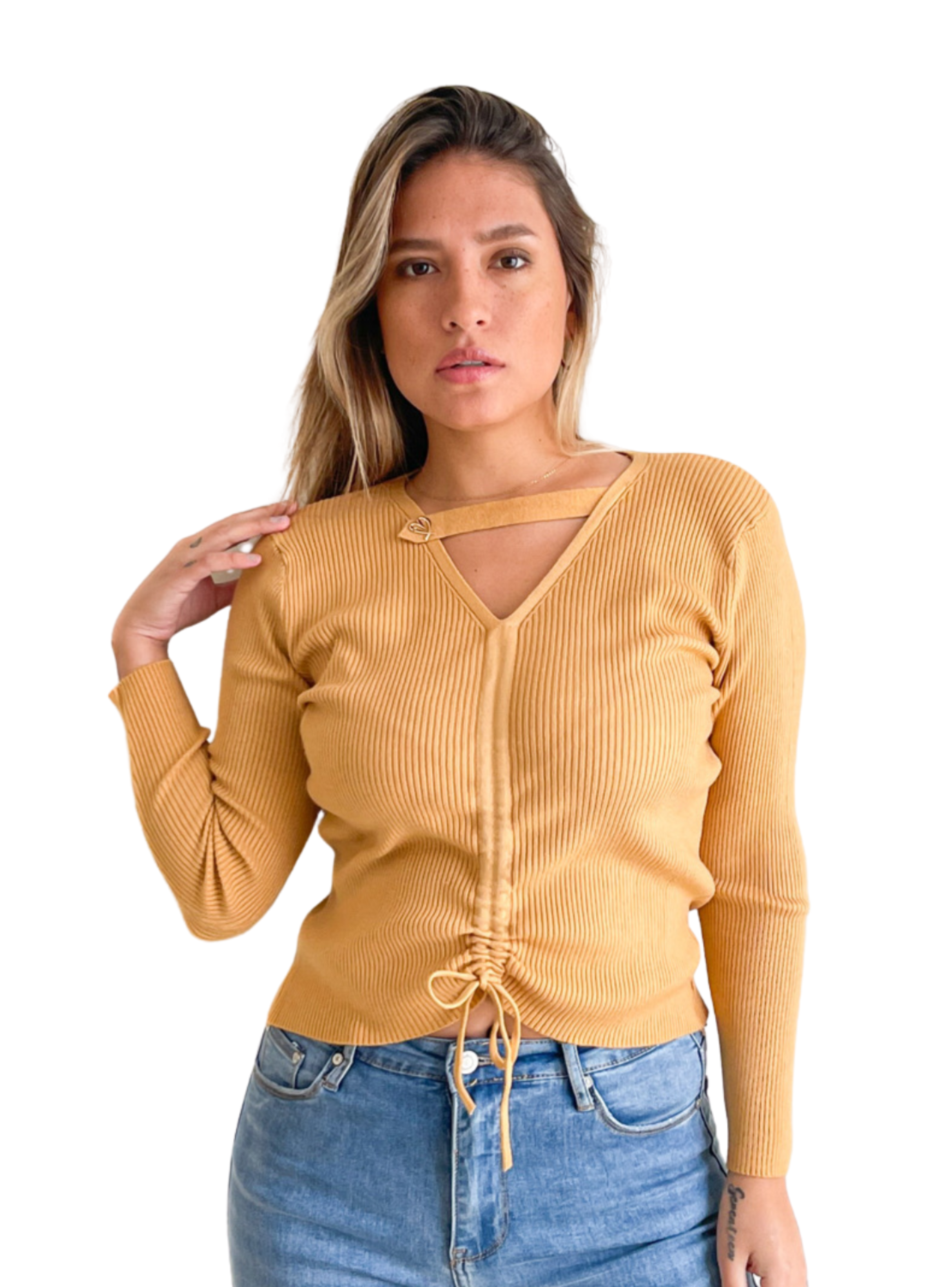 SWEATER MUJER BÁSICO LOVE - 1