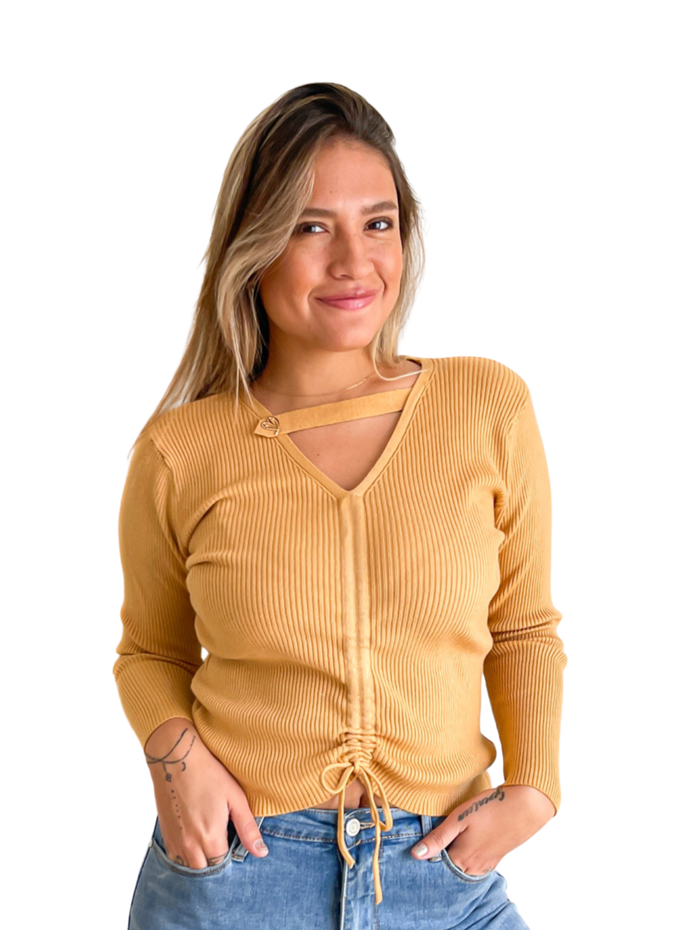 SWEATER MUJER BÁSICO LOVE - 2