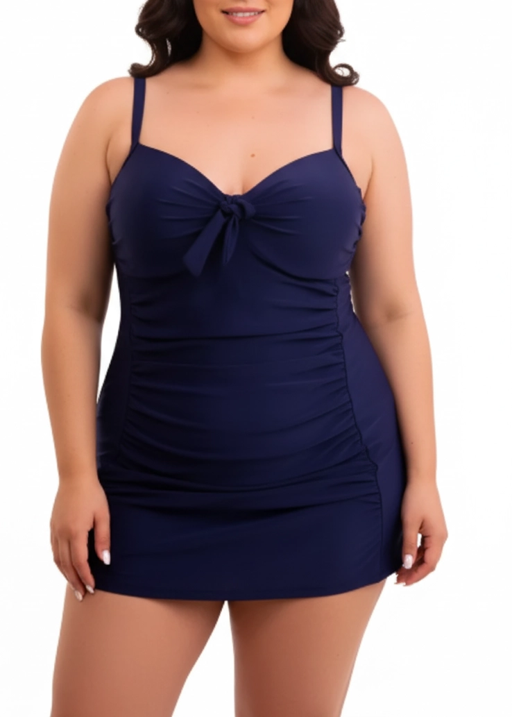TRAJE DE BAÑO MUJER HIPSY VESTIDO PLUS SIZE COPA - 1