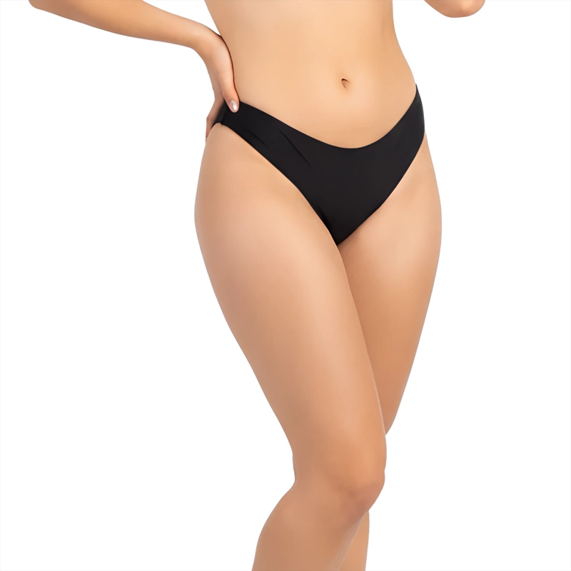 TANGA MUJER HIPSY COLALESS UPLESS SCRUNCH NEGRO - 1