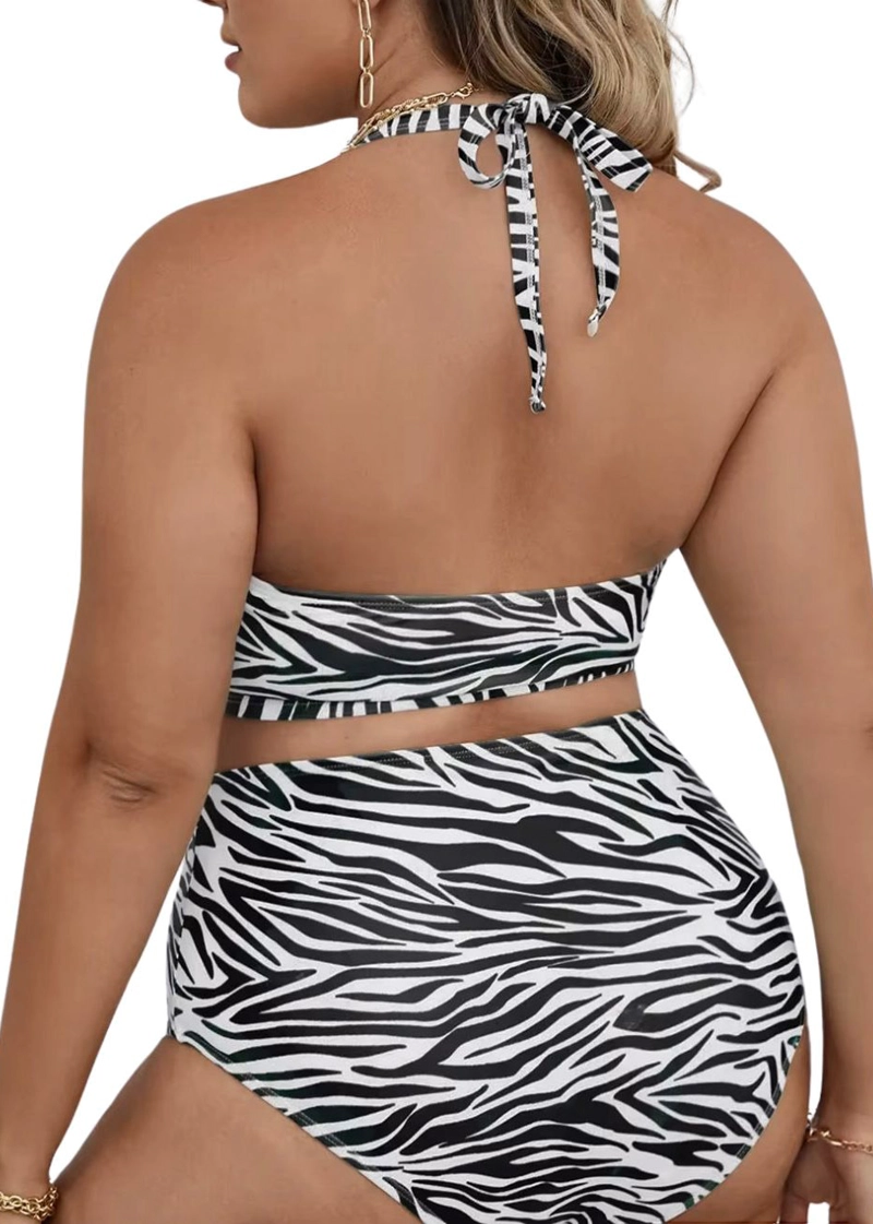 BIKINI TIRO ALTO ZEBRA PRINT - 2
