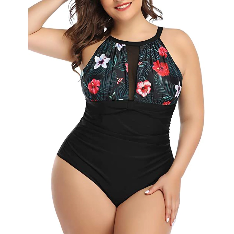 TRAJE DE BAÑO BREEZE ESTAMPADO TROPICAL - 3