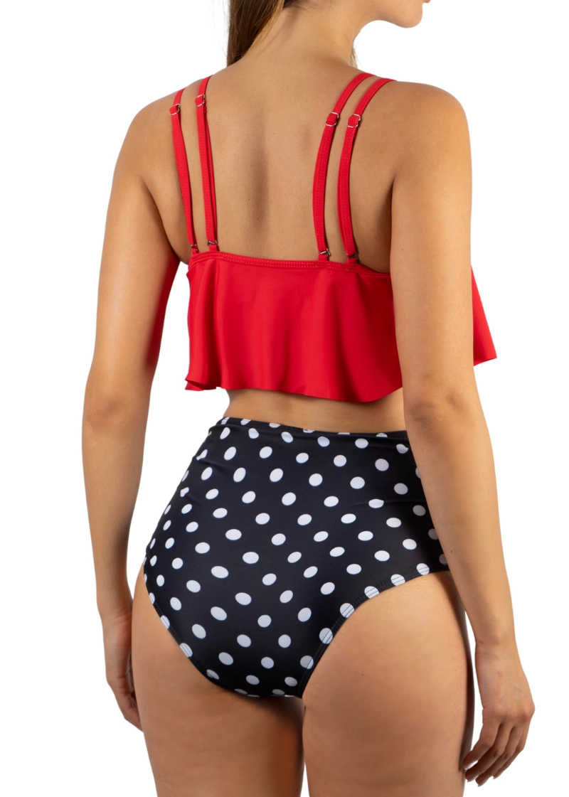 BIKINI TIRO ALTO MUJER TOP EN PUNTA VAL RETRO - 2