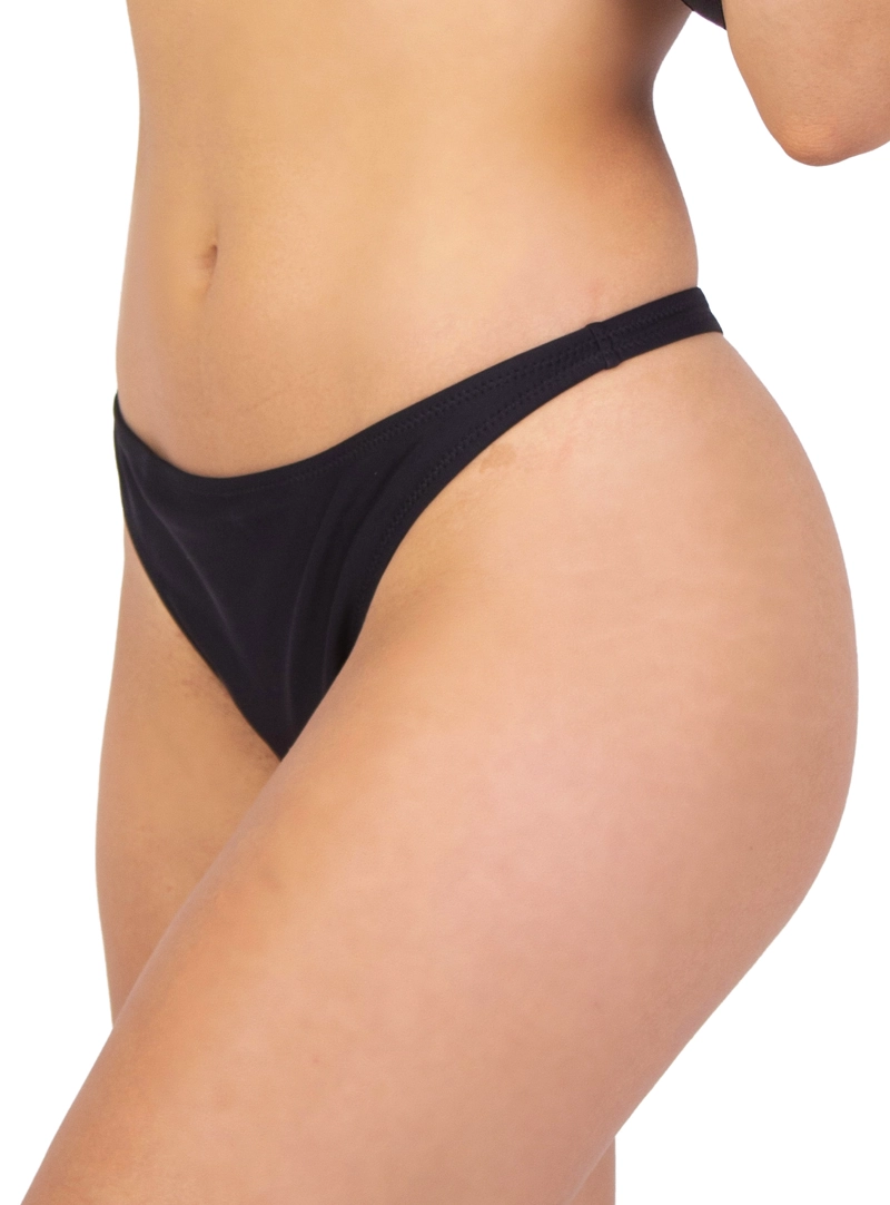 PARTE DE ABAJO BIKINI COLALESS NEGRO - 1