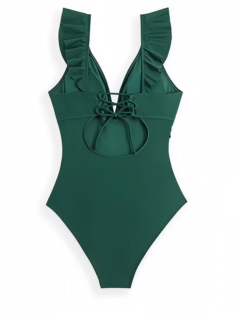 TRAJE DE BAÑO ANTONIA VUELOS VERDE - 4