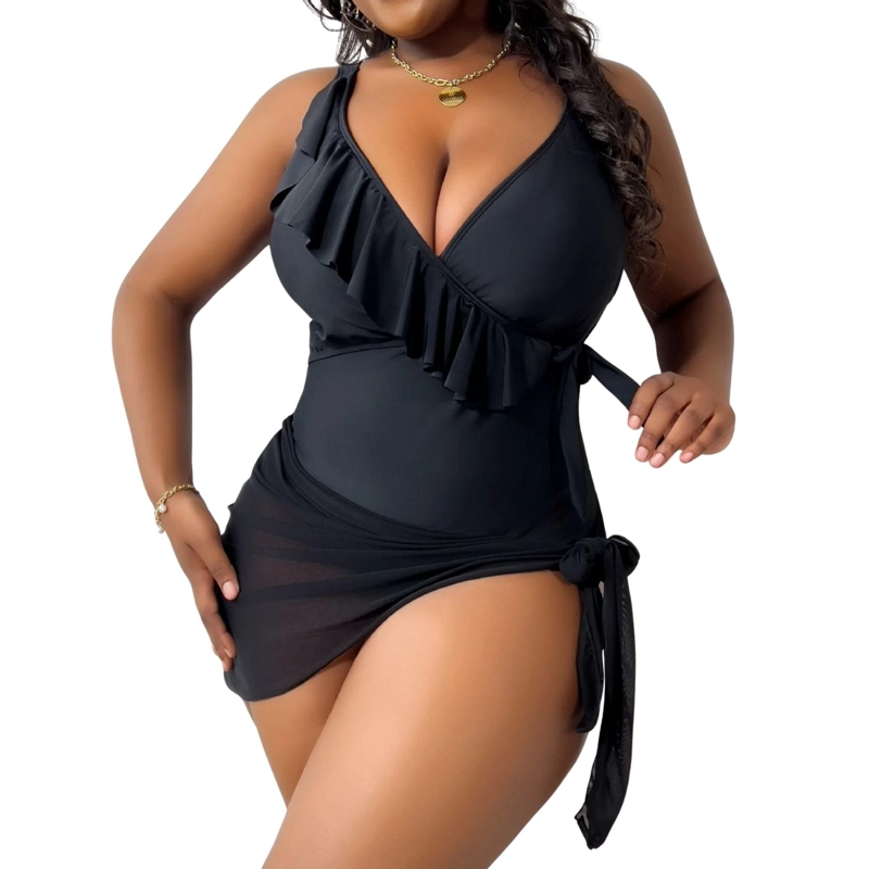 TRAJE DE BAÑO JULIETA BLACK - 1