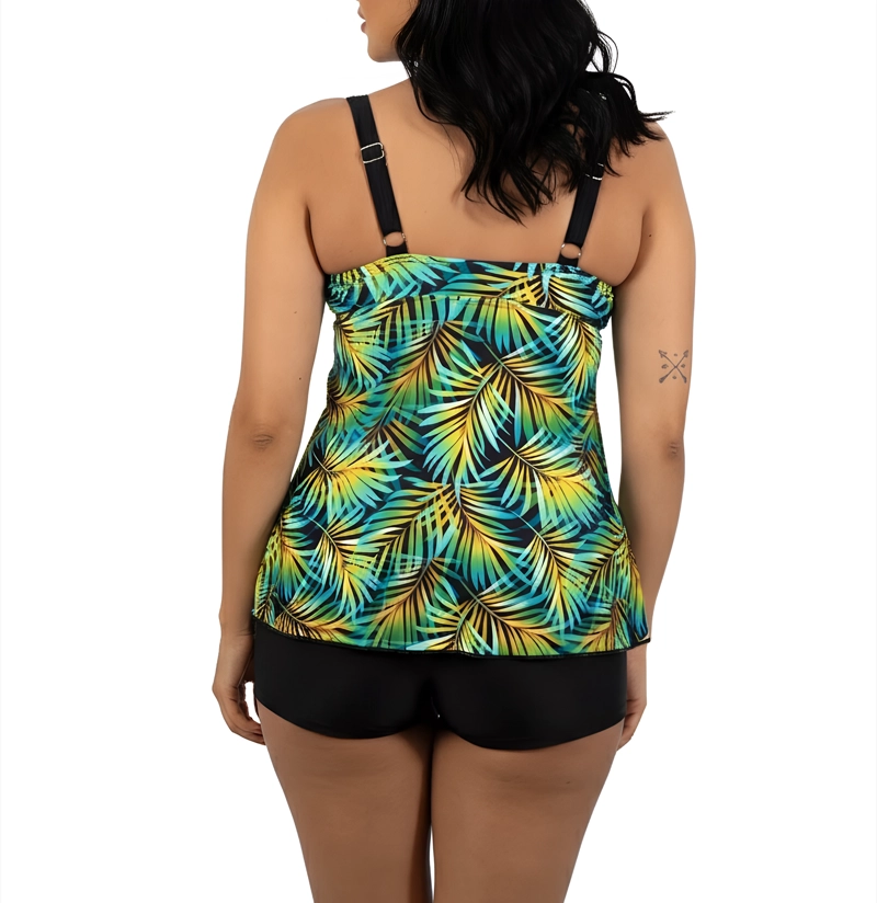 TANKINI SHORT SPORT CLOE VERDE - 2