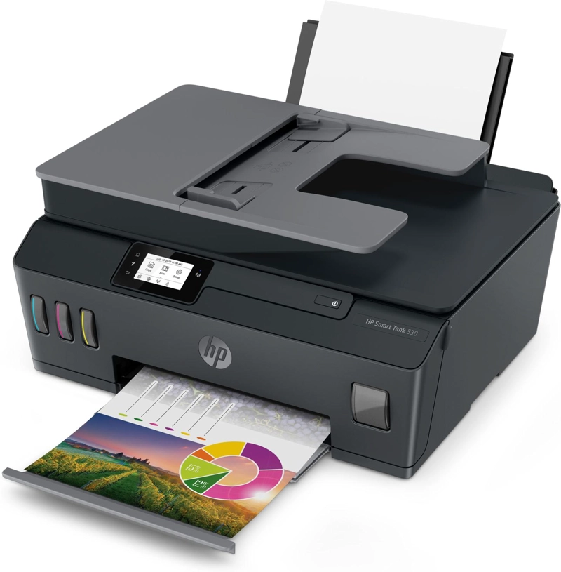 IMPRESORA MULTIFUNCIONAL HP SMART TANK 530 COLOR WIFI - 4