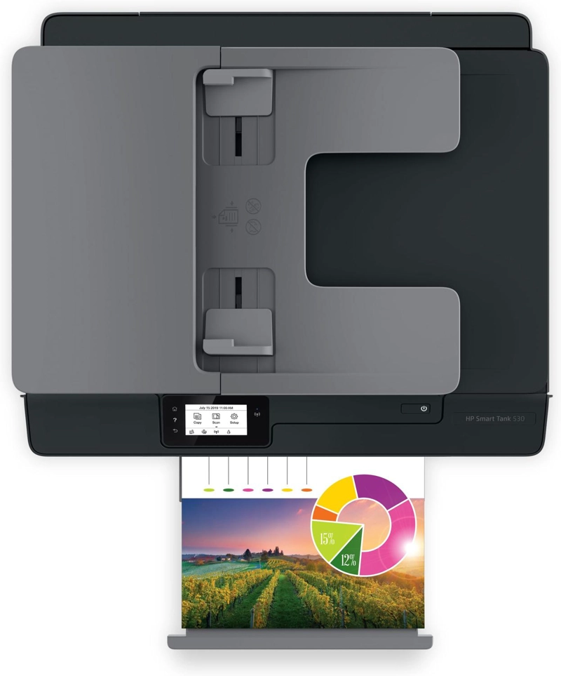 IMPRESORA MULTIFUNCIONAL HP SMART TANK 530 COLOR WIFI - 6